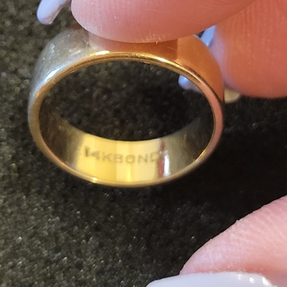 🤎EUC~ 14K BOND GOLD BAND - Picture 2 of 6